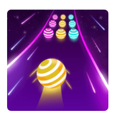 Dancing Ball Color - Road Run Game MOD APK Download 