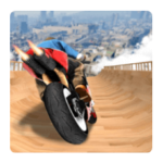 Impossible Mega ramp moto bike Rider: Superhero 3D MOD APK Download