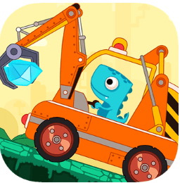 Dino Max The Digger 2 Rex driving adventure game MOD APK Download 