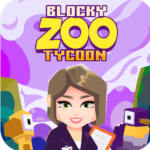 Blocky Zoo Tycoon – Idle Clicker Game! MOD APK Download