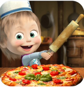 Masha and the Bear Pizzeria Game! Pizza Maker Game MOD APK Download